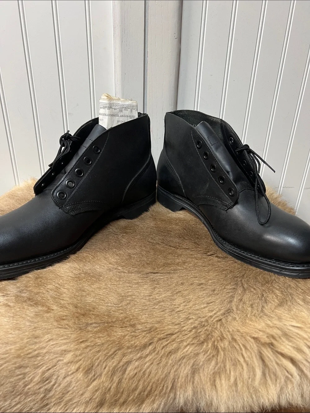 Vintage Military Addison Boondocker Boots 11 NWT